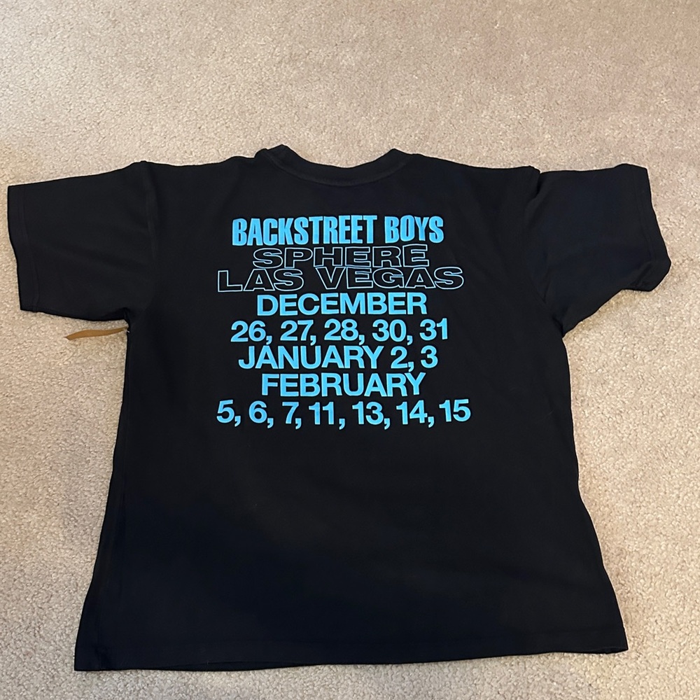 NEW Backstreet Boys Into the Millennium Sphere Residency Mirror 1999 to 2025 T - Picture 8 of 12